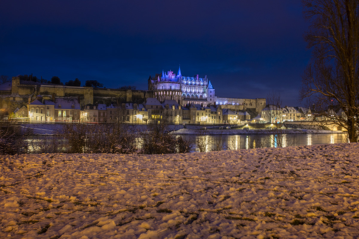 neige en Touraine