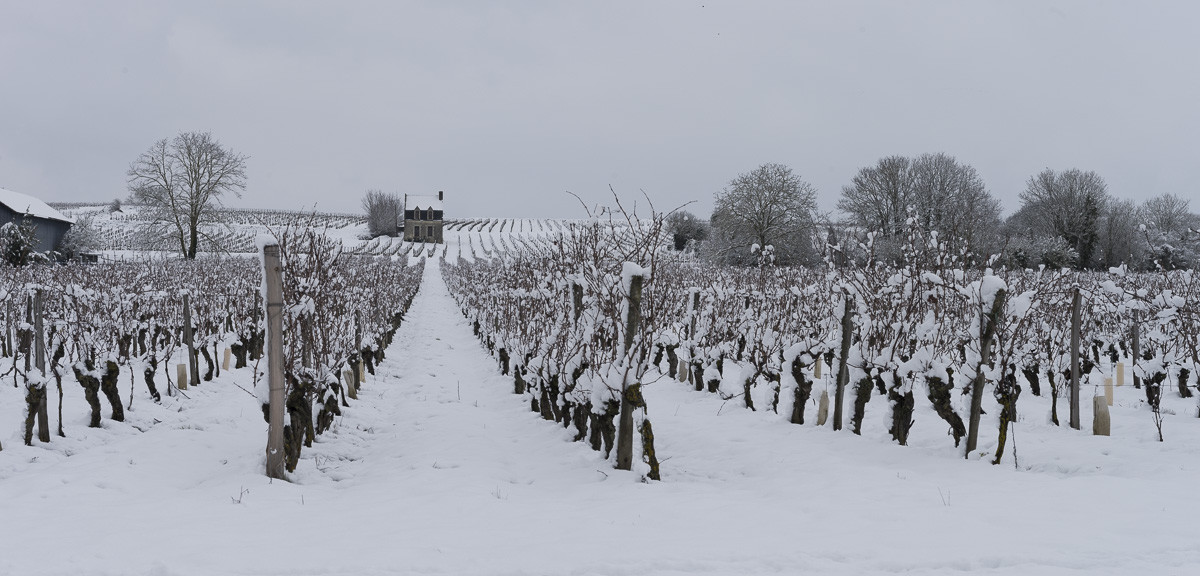 neige en Touraine