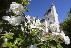 Fête des roses château du Rivau