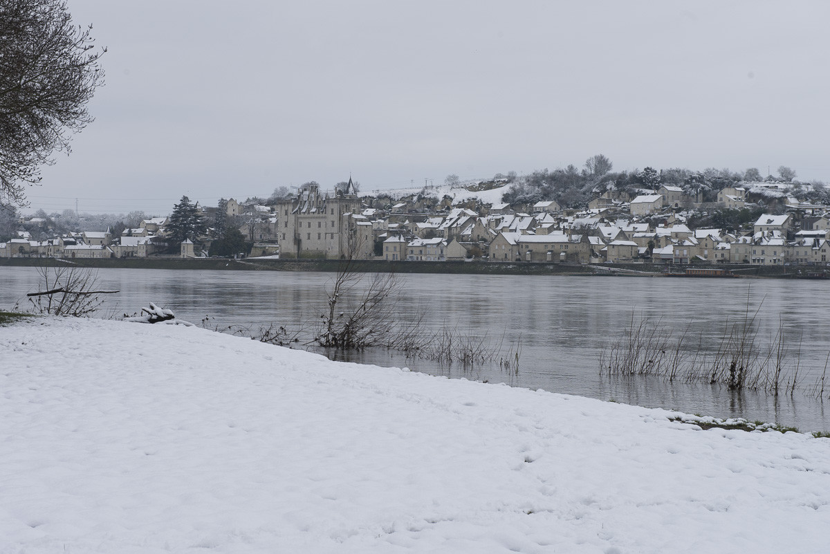 neige en Touraine